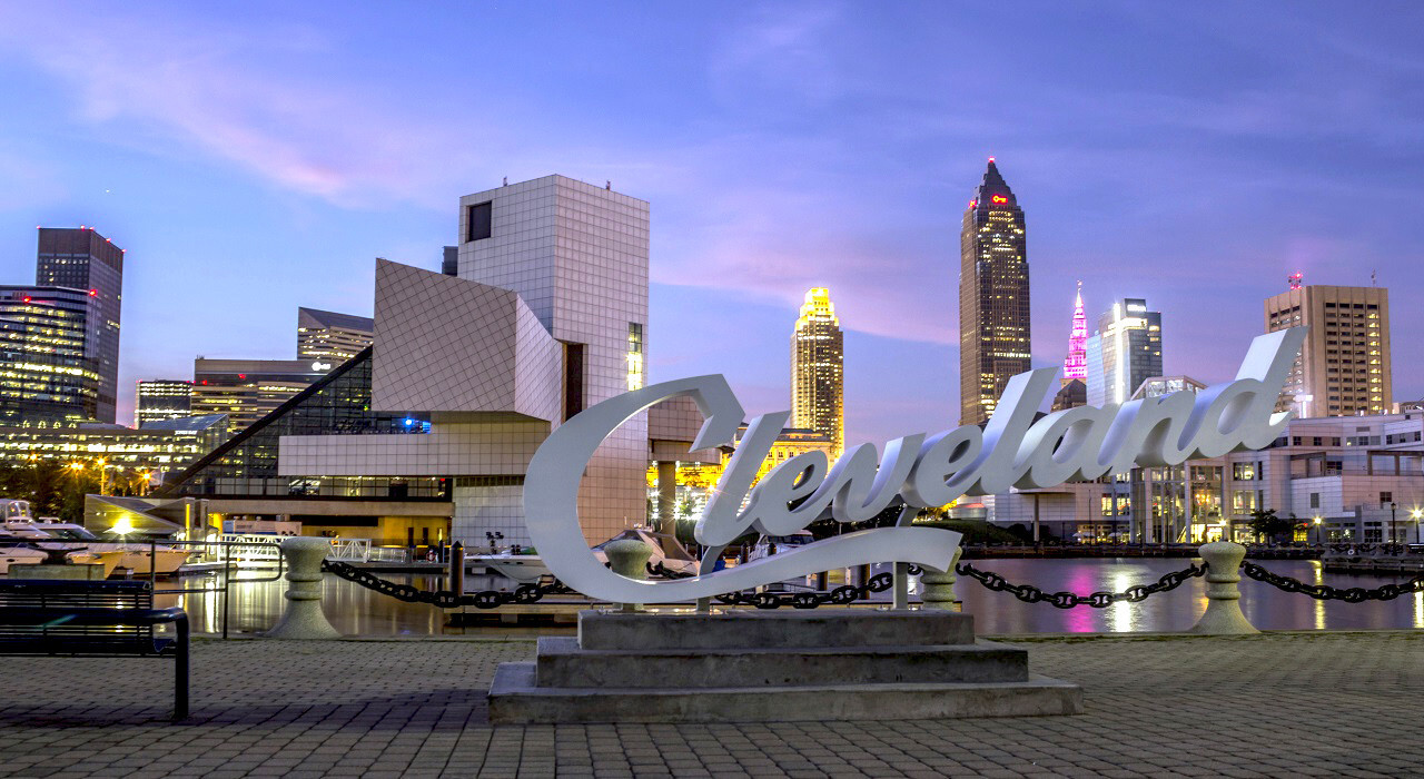 Cleveland skyline