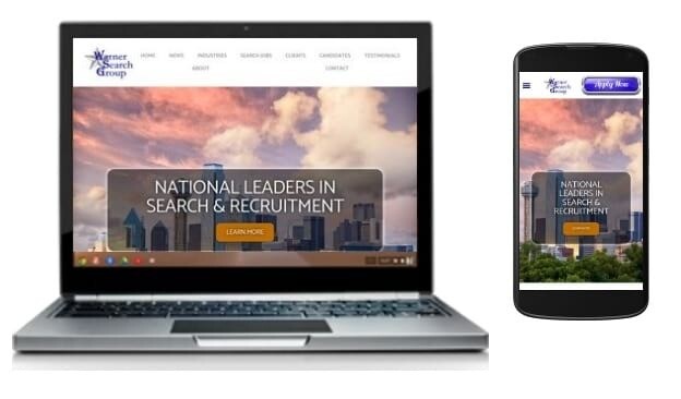 Warner Search Group Website Redesign by Alt Media Studios